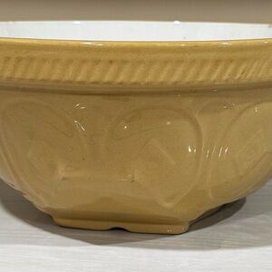 Vintage T. E. Green Gripstand 6’s Tan Mixing Bowl 13” Large